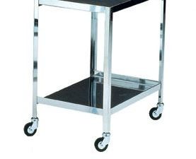 CARRELLO IN ACCIAIO INOX cm 70x50x80