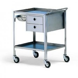 CARRELLO IN ACCIAIO INOX cm 70 x 50 x 85