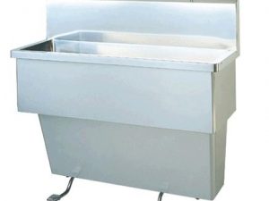 LAVABO INOX A 2 POSTI