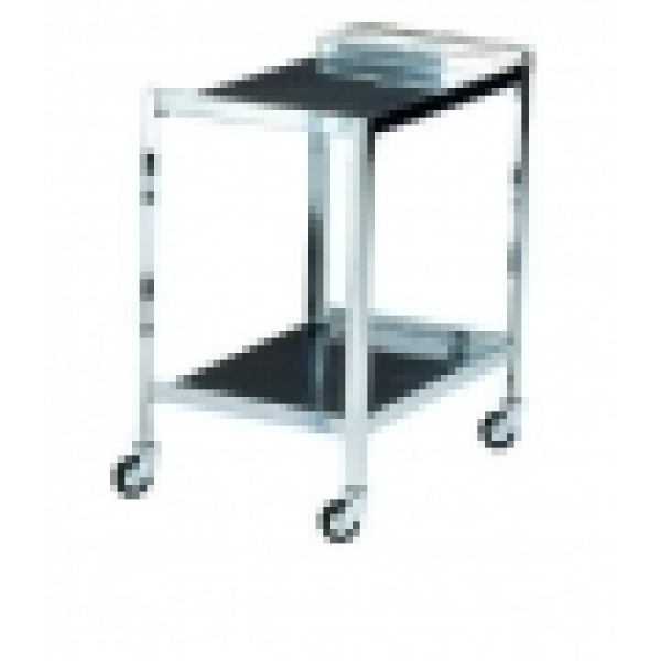 CARRELLO IN ACCIAIO INOX cm 60x40x80